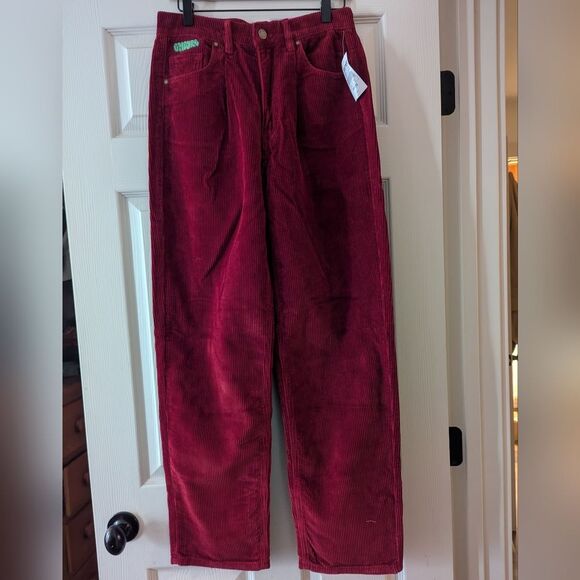 Empyre Red Corduroy Pants - Picture 3 of 6